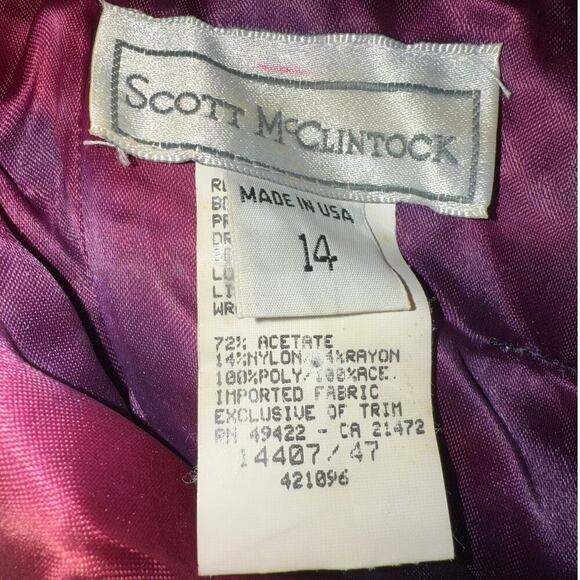 Vintage 80s Snow White Inspired Designer Dress - Picture 12 of 13